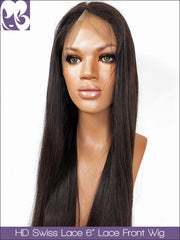 Clearance LACE FRONT WIG: Silky Straight  Natural Color 14