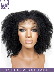 FULL LACE WIG: Kiki- Indian Remy Afro Kinky Curly