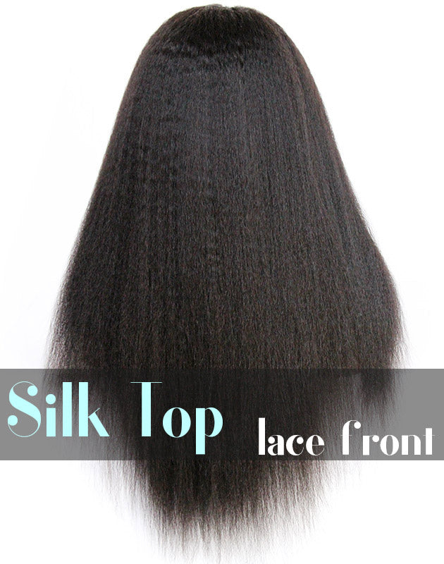 Glueless Silk Top Lace Front Wig: Ruths Yaki