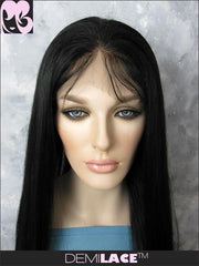 LACE FRONT WIG: Sylvia Silky Straight Indian Remy