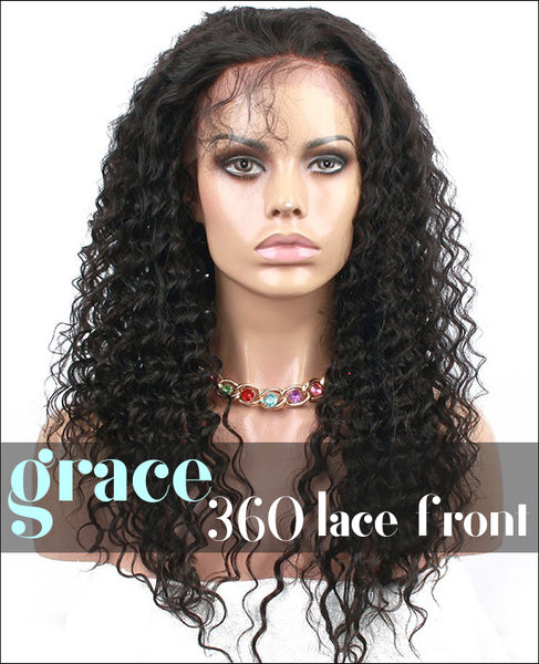 360 Lace Wig:Deep Wave