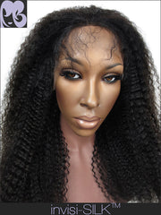 SILK TOP LACE WIG: Kyra Afro Kinky Curly