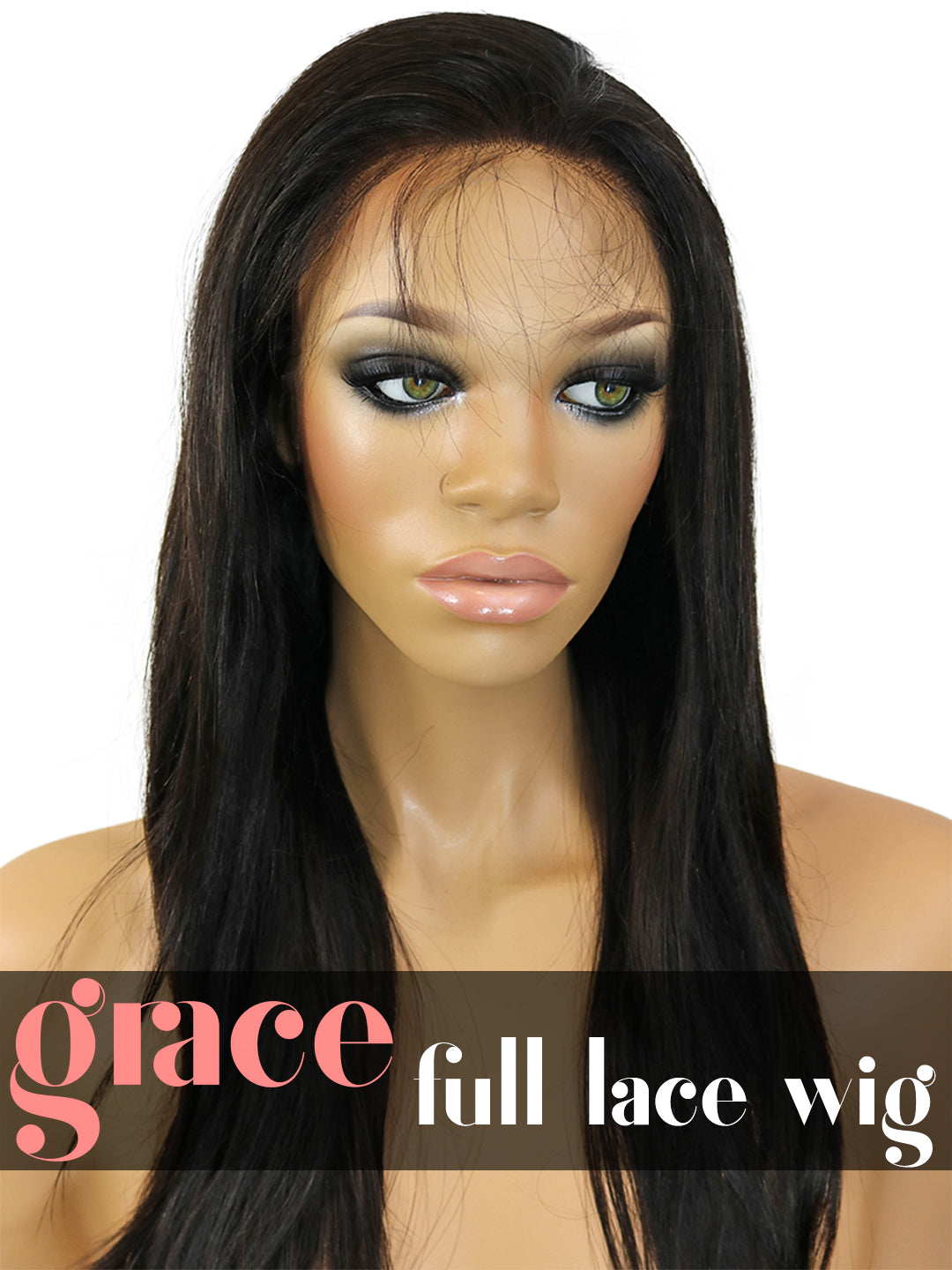 FULL LACE WIG: Virgin Straight