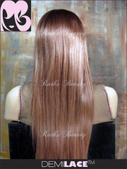 LACE FRONT WIG: Susan Silky Straight Indian Remy