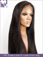 Clearance LACE FRONT WIG: Silky Straight  Natural Color
