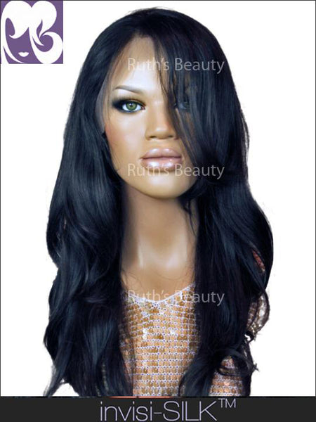 SILK TOP LACE WIG: Robin Virgin Malaysian Professional Cut