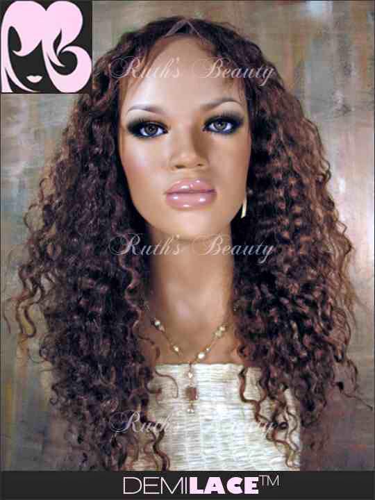 LACE FRONT WIG: Cecilia Curly Indian Remy