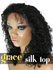 SILK TOP LACE WIG: Deep Curly