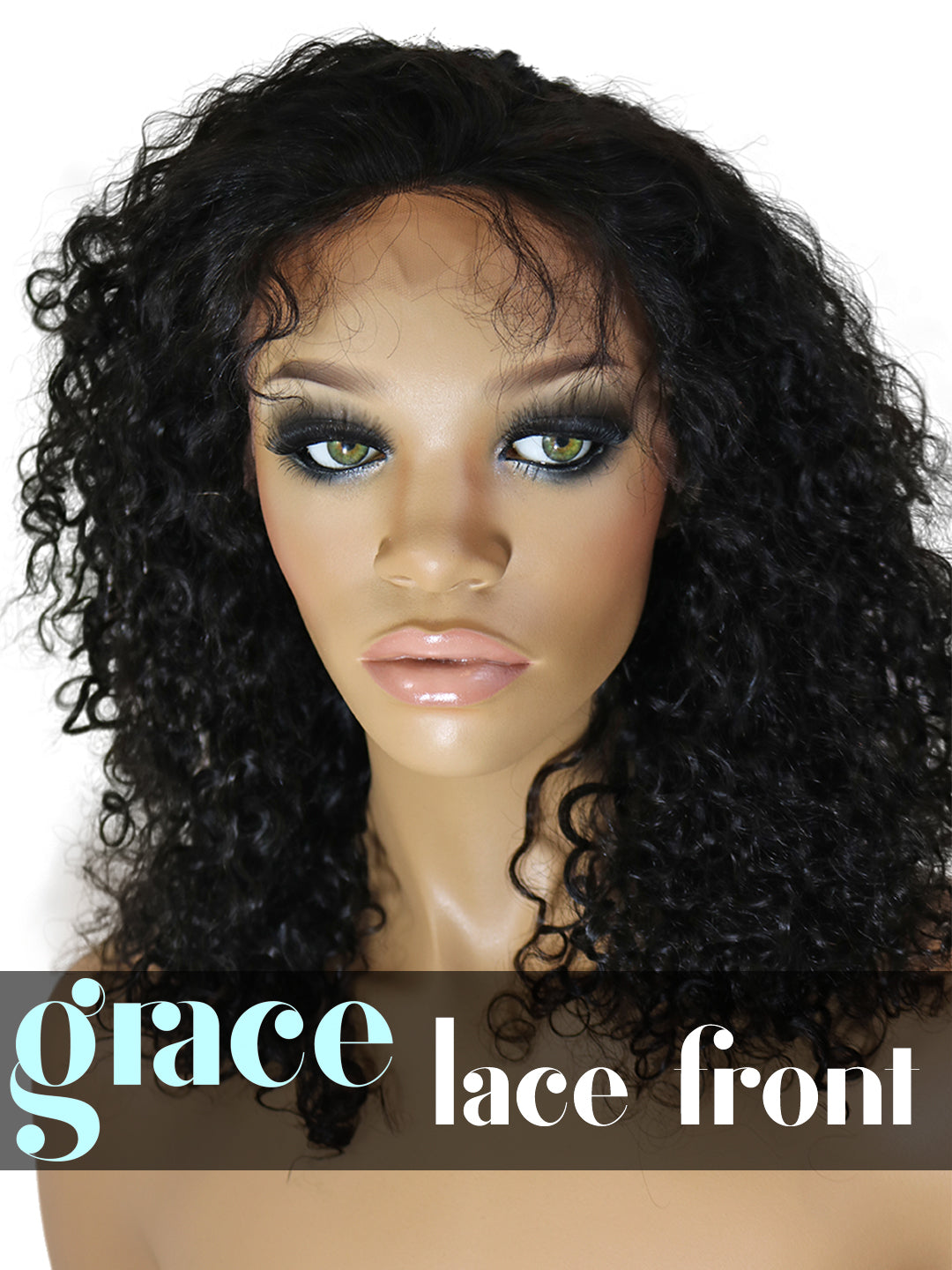 LACE FRONT WIG: Deep Curly