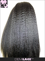 LACE FRONT WIG: Pearl Kinky Straight Indian Remy