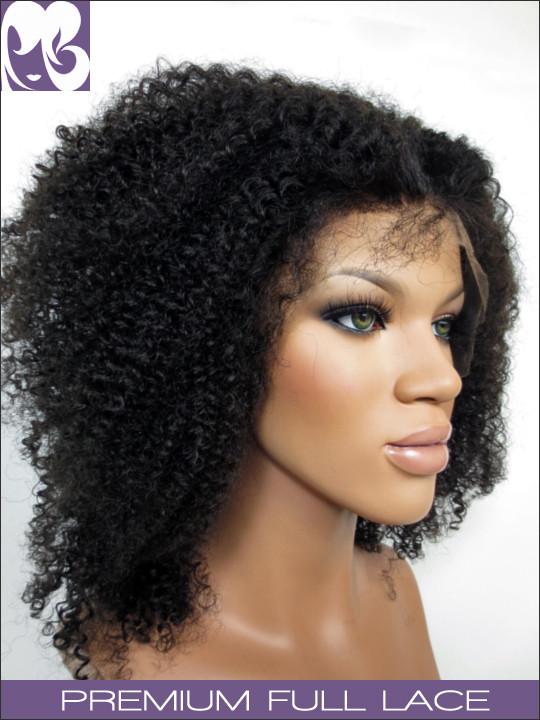 FULL LACE WIG: Kiki- Indian Remy Afro Kinky Curly
