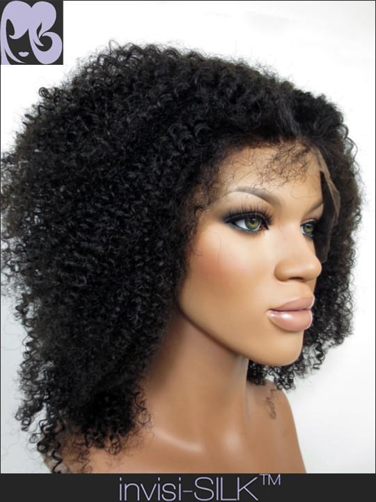 SILK TOP LACE WIG: Kiki Afro Kinky Curly