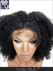 SILK TOP LACE WIG: Kiki Afro Kinky Curly