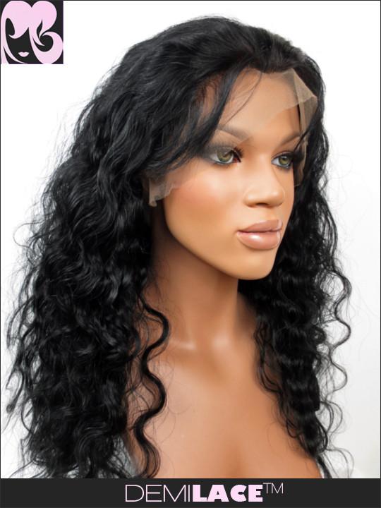 LACE FRONT WIG: Ruth's Ripple Indian Remy