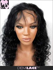 LACE FRONT WIG: Ruth's Ripple Indian Remy