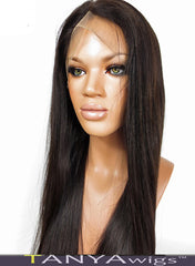 GLUELESS SILK TOP LACE FRONT WIG: Silky Straight