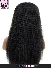 LACE FRONT WIG: Kyra Afro Kinky Curly Indian Remy