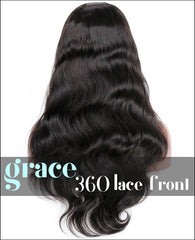 360 Lace Wig：Body Wave