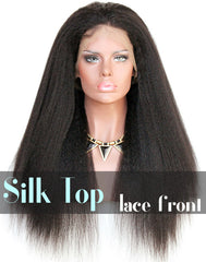 Glueless Silk Top Lace Front Wig: Ruths Yaki