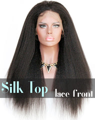 Glueless Silk Top Lace Front Wig: Ruths Yaki