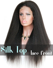Glueless Silk Top Lace Front Wig: Ruths Yaki