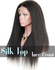 Glueless Silk Top Lace Front Wig: Ruths Yaki