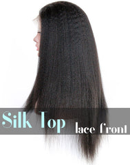 Glueless Silk Top Lace Front Wig: Ruths Yaki
