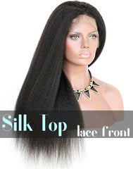 Glueless Silk Top Lace Front Wig: Ruths Yaki