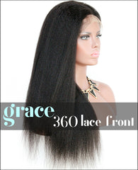 360 Lace Wig：Ruths Yaki