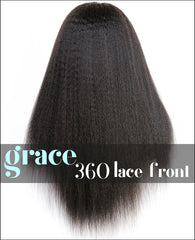 360 Lace Wig：Ruths Yaki