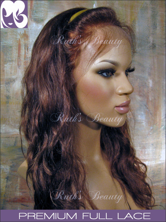 FULL LACE WIG: Caramel Body Wave- Indian Remy