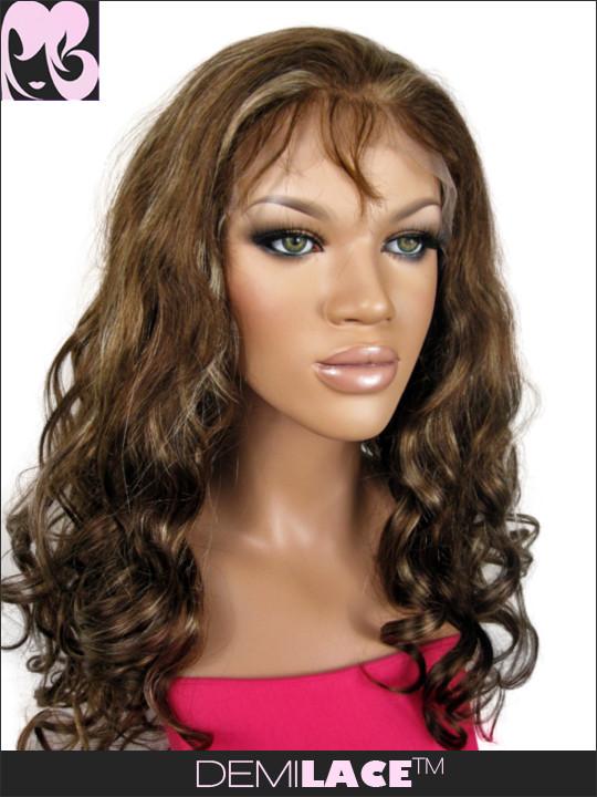 LACE FRONT WIG: Nicolette Big Wave Indian Remy