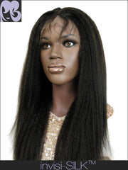 SILK TOP LACE WIG: Pearl Kinky Straight