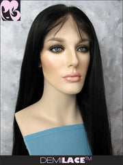 LACE FRONT WIG: Sylvia Silky Straight Indian Remy