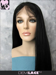 LACE FRONT WIG: Sylvia Silky Straight Indian Remy