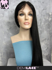 LACE FRONT WIG: Sylvia Silky Straight Indian Remy