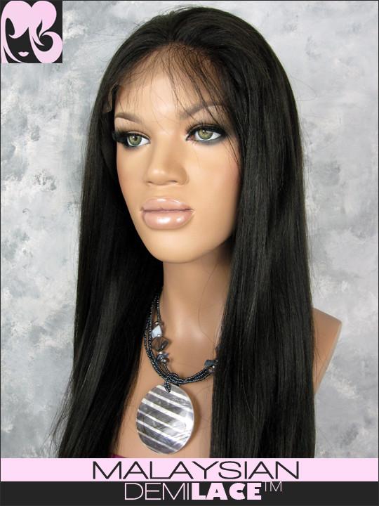 LACE FRONT WIG: Serena Straight Malaysian