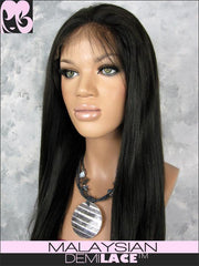 LACE FRONT WIG: Serena Straight Malaysian