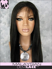 LACE FRONT WIG: Serena Straight Malaysian