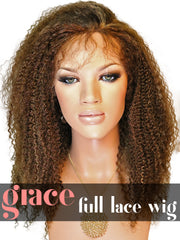 FULL LACE WIG: Afro Kinky Curl