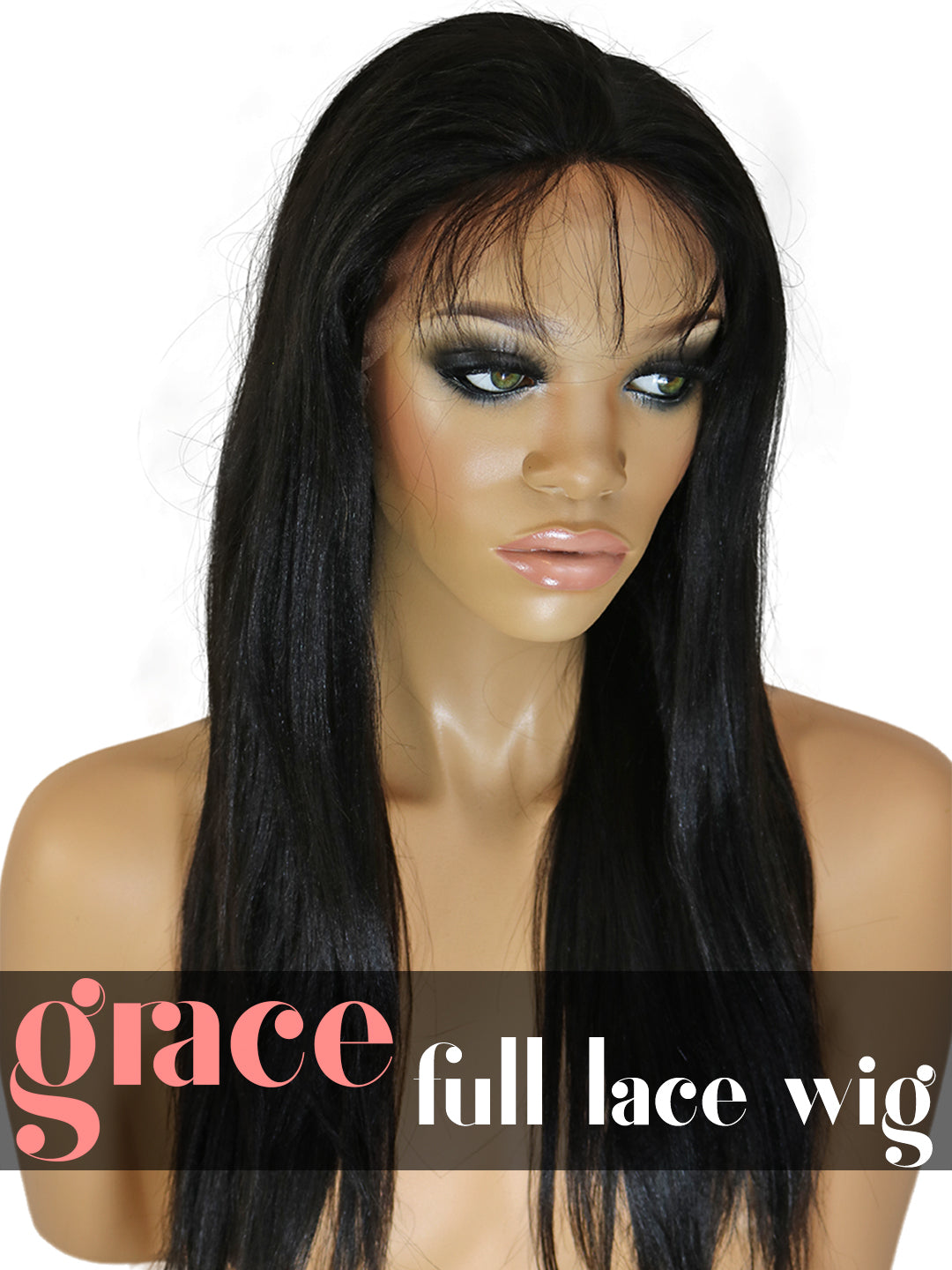 FULL LACE WIG: Yaki Straight