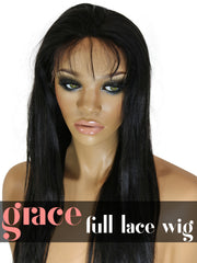 FULL LACE WIG: Yaki Straight