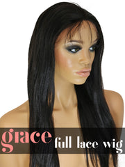 FULL LACE WIG: Yaki Straight