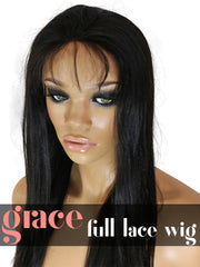 FULL LACE WIG: Yaki Straight