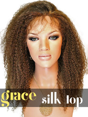 SILK TOP LACE WIG: Kinky Curl