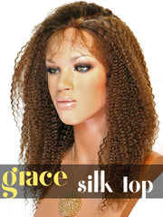 SILK TOP LACE WIG: Kinky Curl