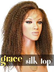 SILK TOP LACE WIG: Kinky Curl