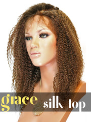 SILK TOP LACE WIG: Kinky Curl