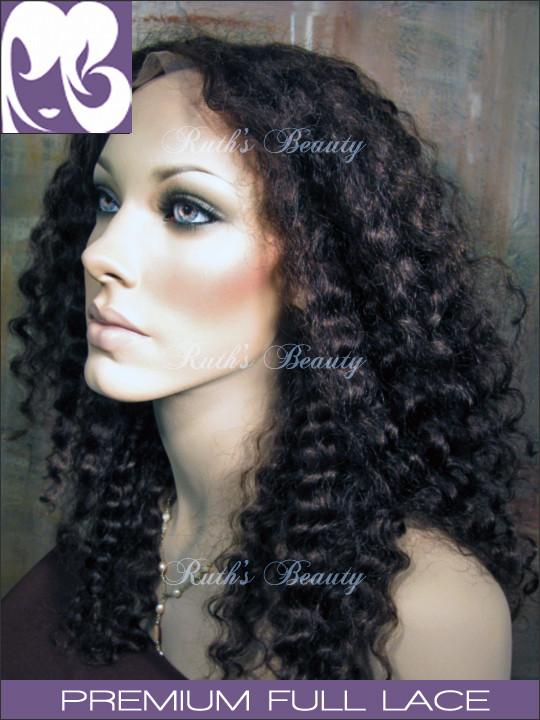 FULL LACE WIG: Alana Indian Remy Spanish Wave