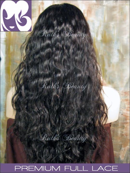 FULL LACE WIG: Athena- Brazilian Virgin Wavy